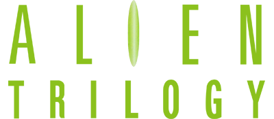Alien Trilogy logo for Sega Saturn